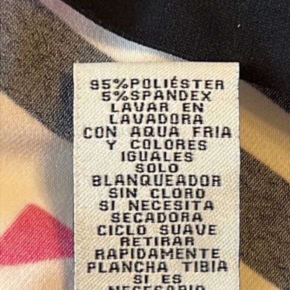 Eliza J. Black & Pink Sheath Dress - Size 2 - Picture 11 of 11